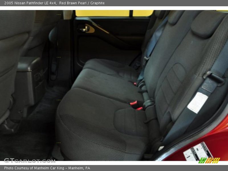 Red Brawn Pearl / Graphite 2005 Nissan Pathfinder LE 4x4