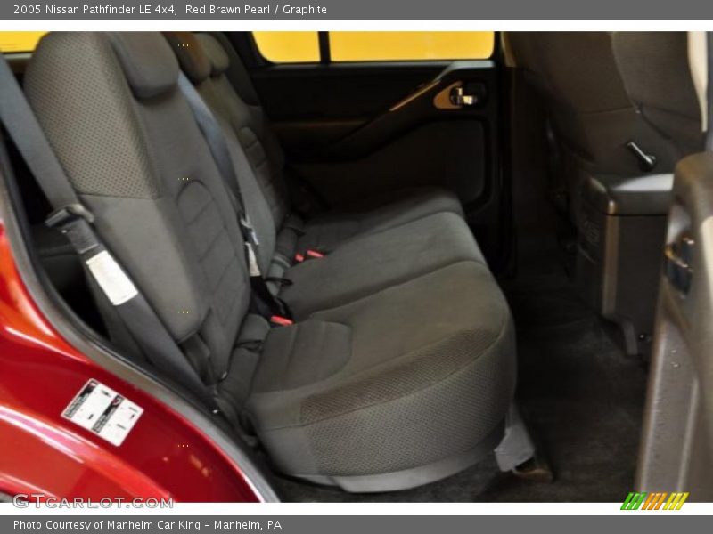 Red Brawn Pearl / Graphite 2005 Nissan Pathfinder LE 4x4