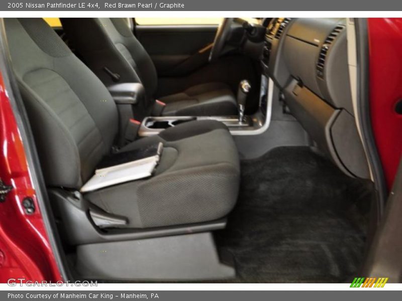 Red Brawn Pearl / Graphite 2005 Nissan Pathfinder LE 4x4