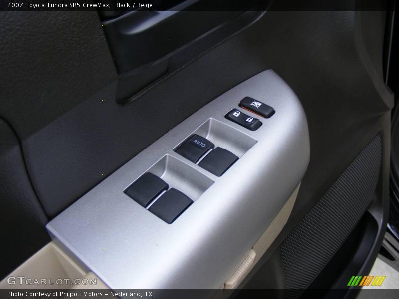 Black / Beige 2007 Toyota Tundra SR5 CrewMax