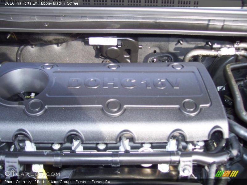 Ebony Black / Coffee 2010 Kia Forte EX