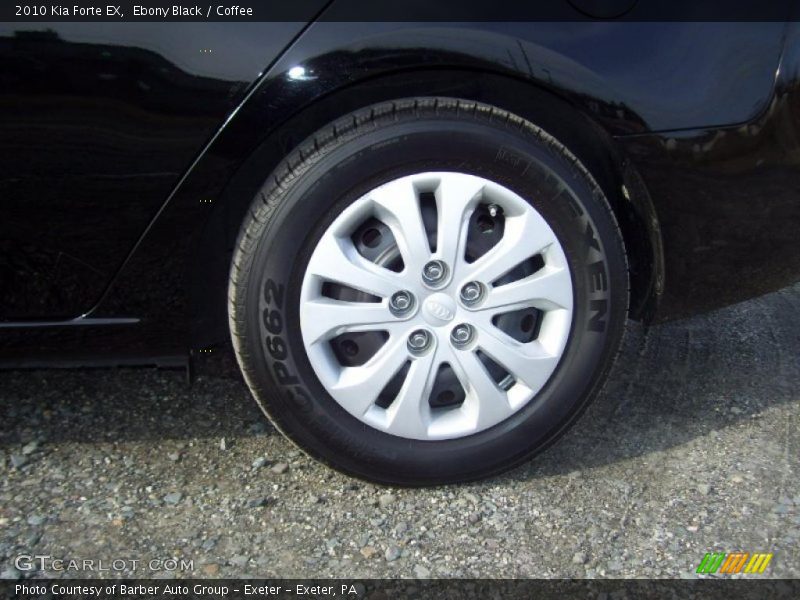 Ebony Black / Coffee 2010 Kia Forte EX