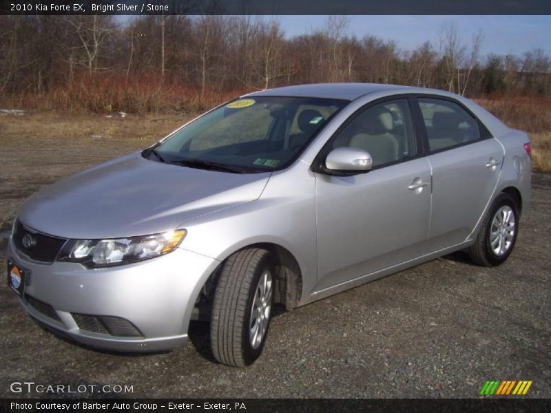 Bright Silver / Stone 2010 Kia Forte EX