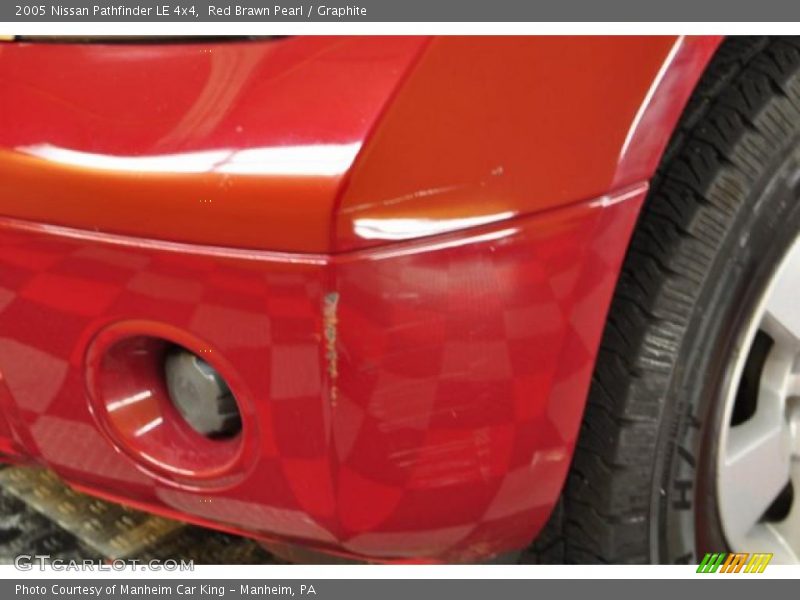 Red Brawn Pearl / Graphite 2005 Nissan Pathfinder LE 4x4