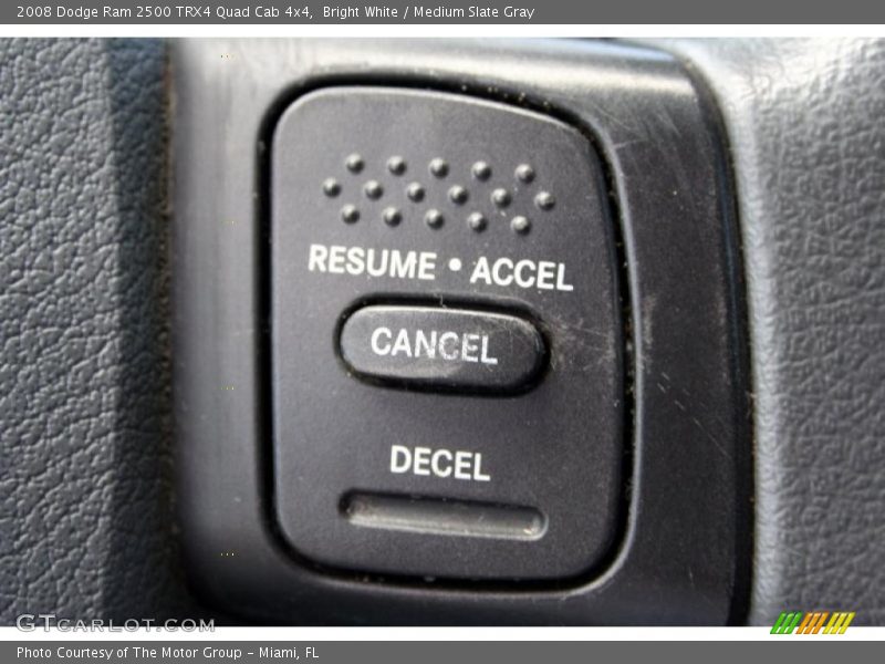Bright White / Medium Slate Gray 2008 Dodge Ram 2500 TRX4 Quad Cab 4x4