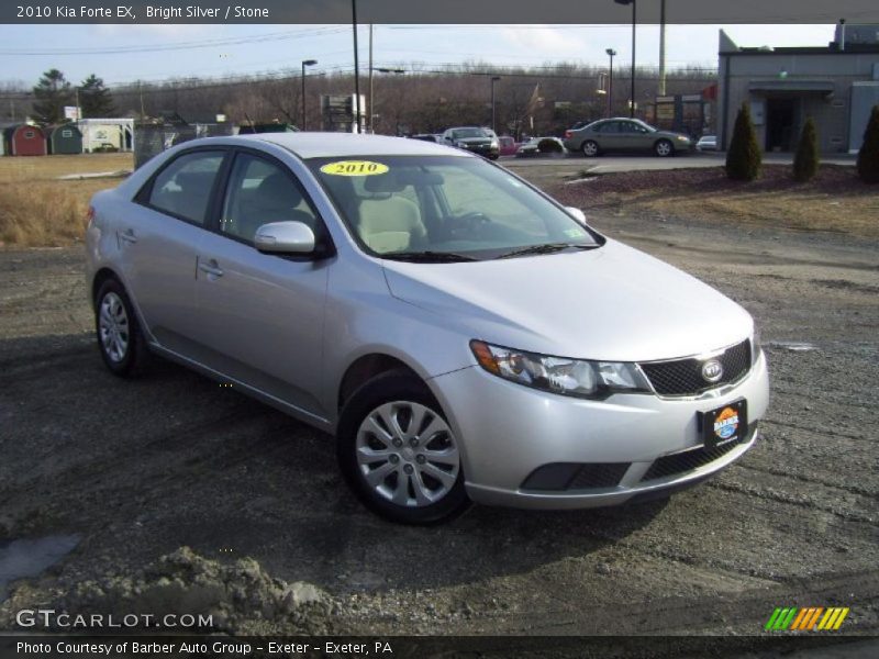 Bright Silver / Stone 2010 Kia Forte EX