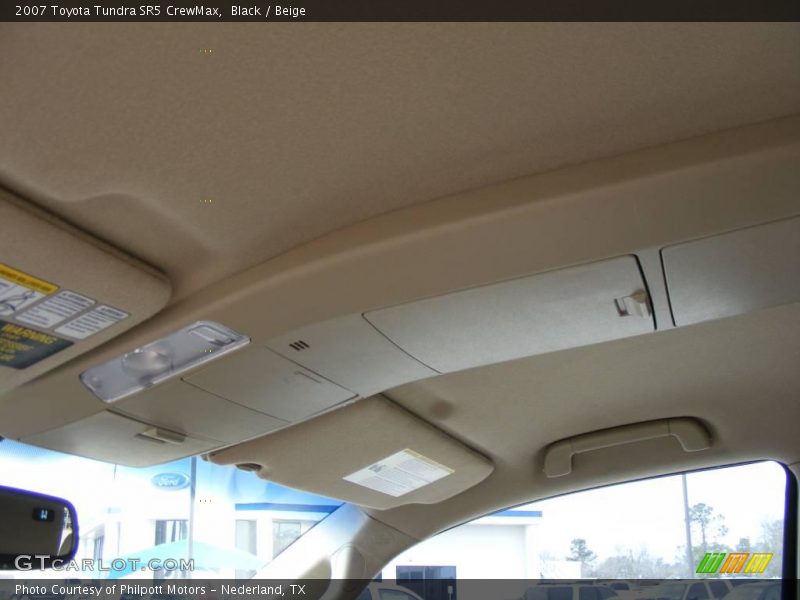 Black / Beige 2007 Toyota Tundra SR5 CrewMax