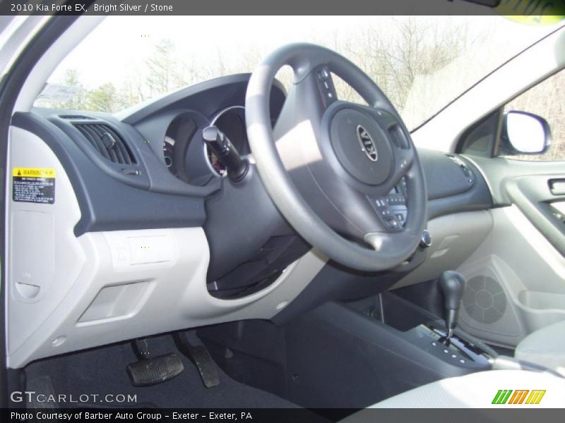 Bright Silver / Stone 2010 Kia Forte EX