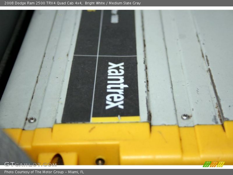 Bright White / Medium Slate Gray 2008 Dodge Ram 2500 TRX4 Quad Cab 4x4