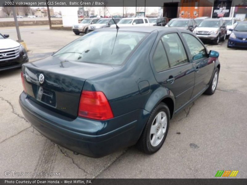 Baltic Green / Black 2002 Volkswagen Jetta GLS Sedan