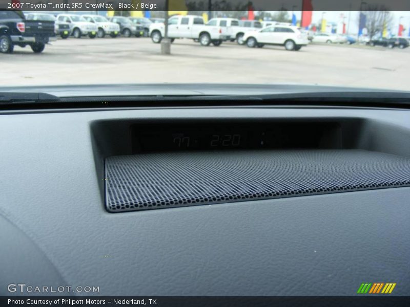 Black / Beige 2007 Toyota Tundra SR5 CrewMax