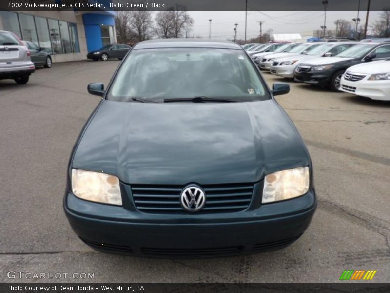 Baltic Green / Black 2002 Volkswagen Jetta GLS Sedan