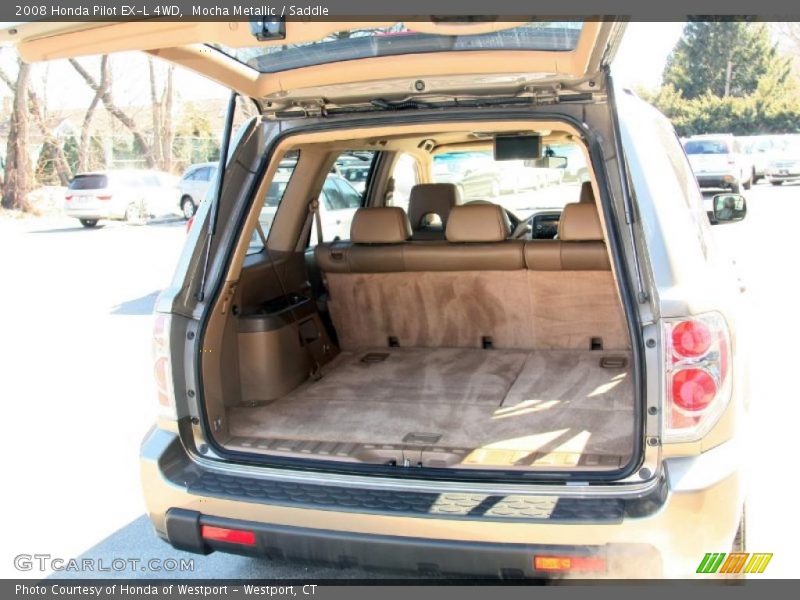 Mocha Metallic / Saddle 2008 Honda Pilot EX-L 4WD