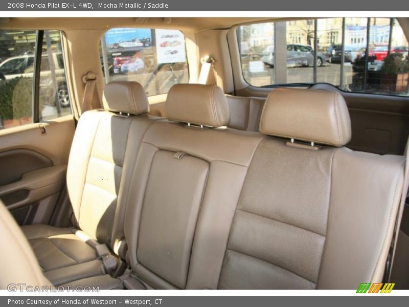 Mocha Metallic / Saddle 2008 Honda Pilot EX-L 4WD