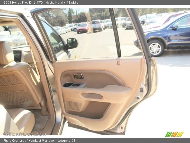 Mocha Metallic / Saddle 2008 Honda Pilot EX-L 4WD