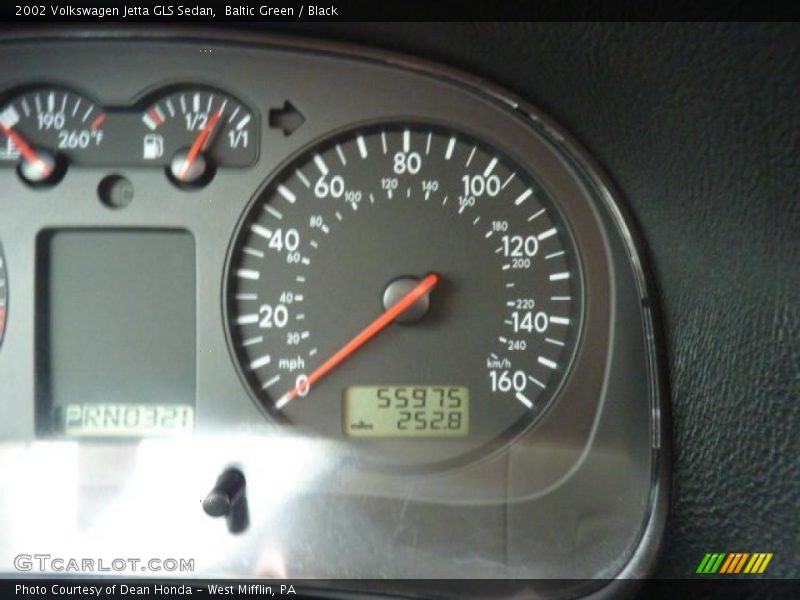 Baltic Green / Black 2002 Volkswagen Jetta GLS Sedan