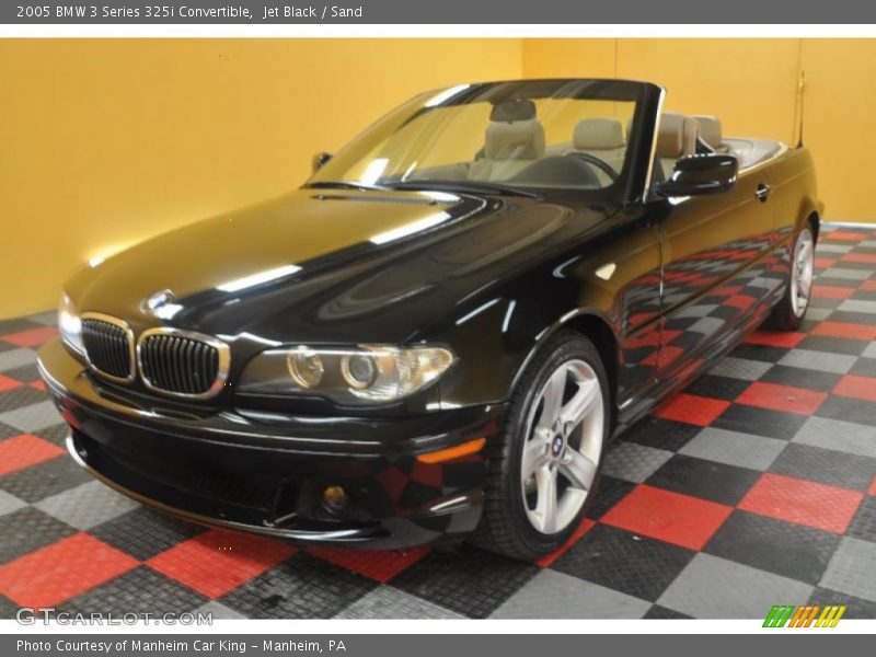 Jet Black / Sand 2005 BMW 3 Series 325i Convertible