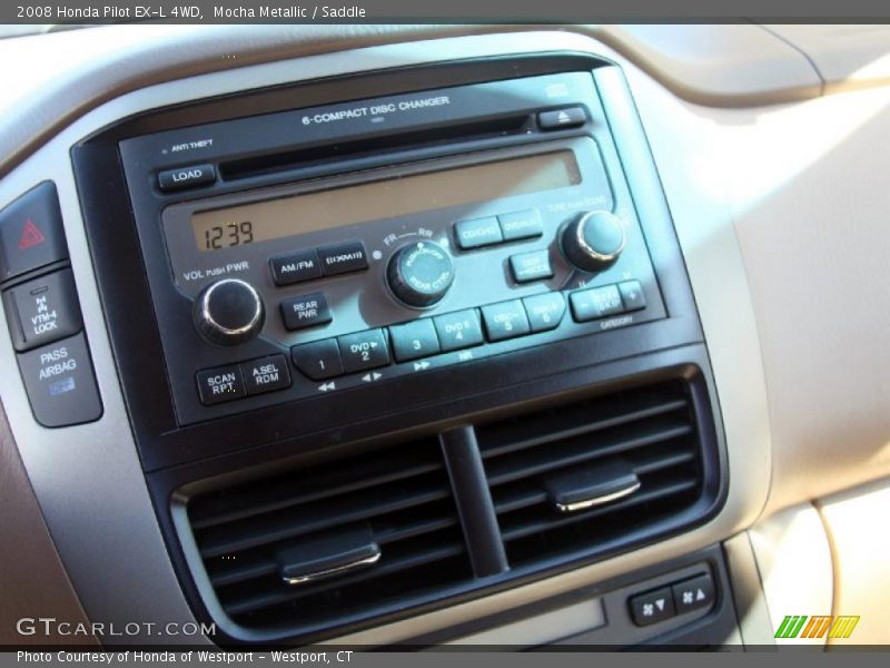 Mocha Metallic / Saddle 2008 Honda Pilot EX-L 4WD