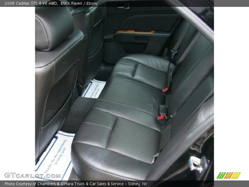 Black Raven / Ebony 2008 Cadillac STS 4 V6 AWD