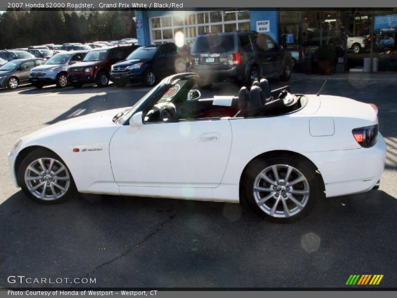 Grand Prix White / Black/Red 2007 Honda S2000 Roadster