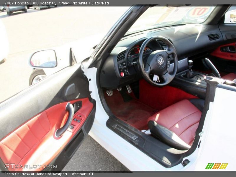 Grand Prix White / Black/Red 2007 Honda S2000 Roadster