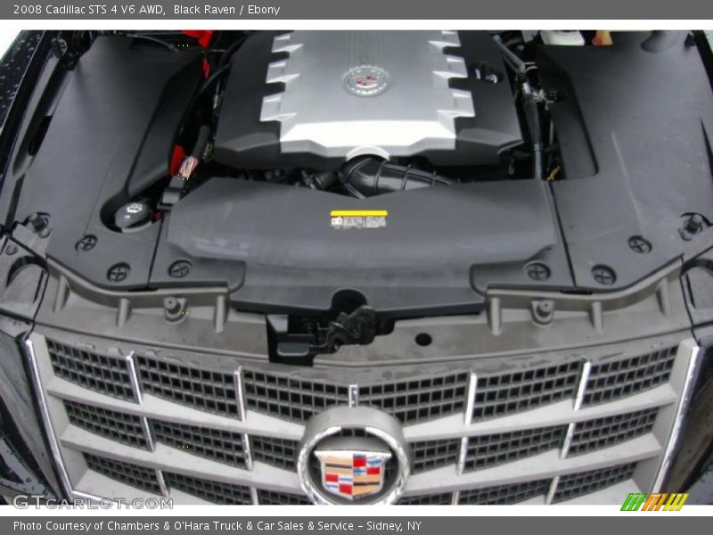 Black Raven / Ebony 2008 Cadillac STS 4 V6 AWD