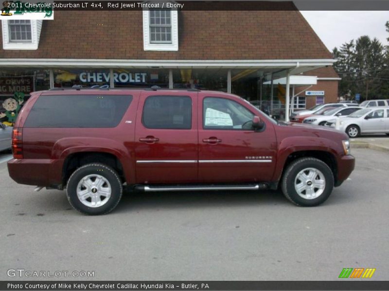 Red Jewel Tintcoat / Ebony 2011 Chevrolet Suburban LT 4x4