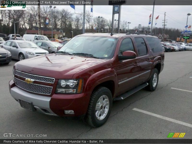 Red Jewel Tintcoat / Ebony 2011 Chevrolet Suburban LT 4x4