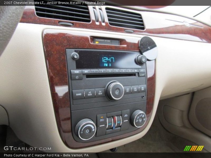 Controls of 2007 Impala LT