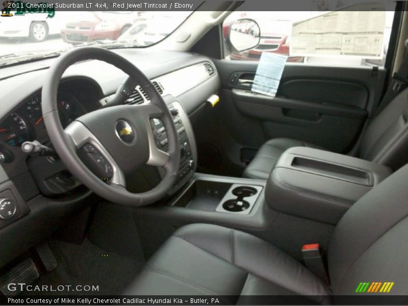 Red Jewel Tintcoat / Ebony 2011 Chevrolet Suburban LT 4x4
