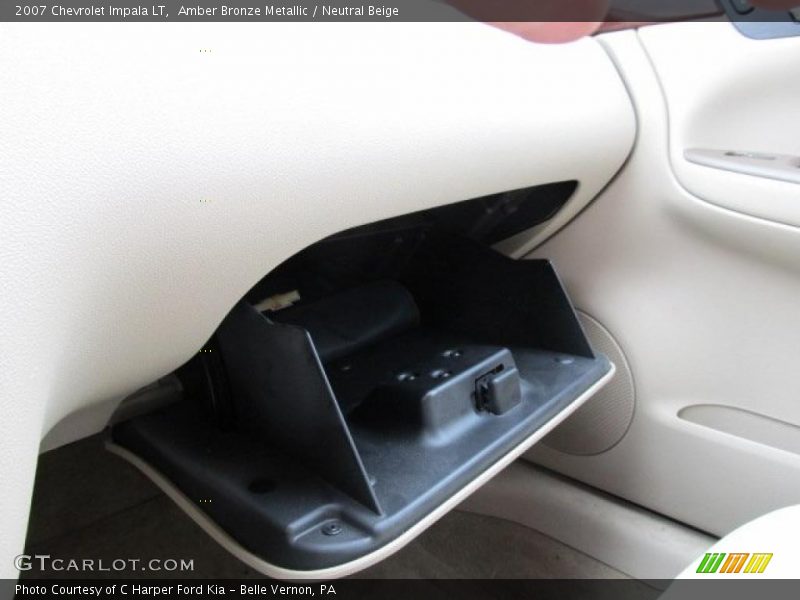 Amber Bronze Metallic / Neutral Beige 2007 Chevrolet Impala LT