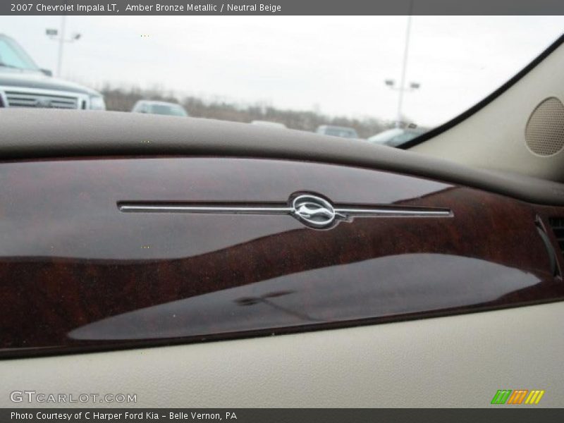 Amber Bronze Metallic / Neutral Beige 2007 Chevrolet Impala LT
