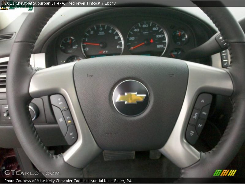 Red Jewel Tintcoat / Ebony 2011 Chevrolet Suburban LT 4x4