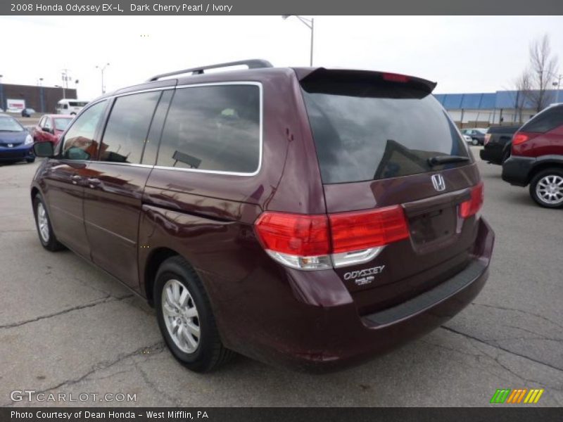 Dark Cherry Pearl / Ivory 2008 Honda Odyssey EX-L