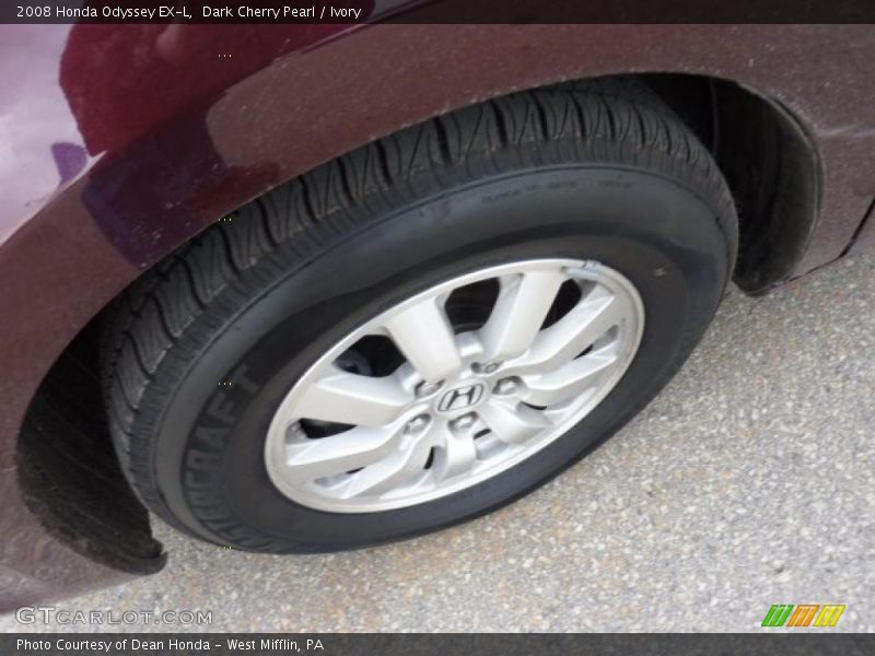 Dark Cherry Pearl / Ivory 2008 Honda Odyssey EX-L