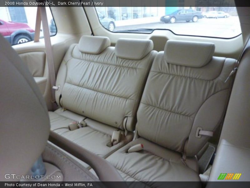 Dark Cherry Pearl / Ivory 2008 Honda Odyssey EX-L