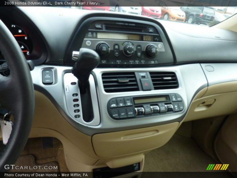 Dark Cherry Pearl / Ivory 2008 Honda Odyssey EX-L