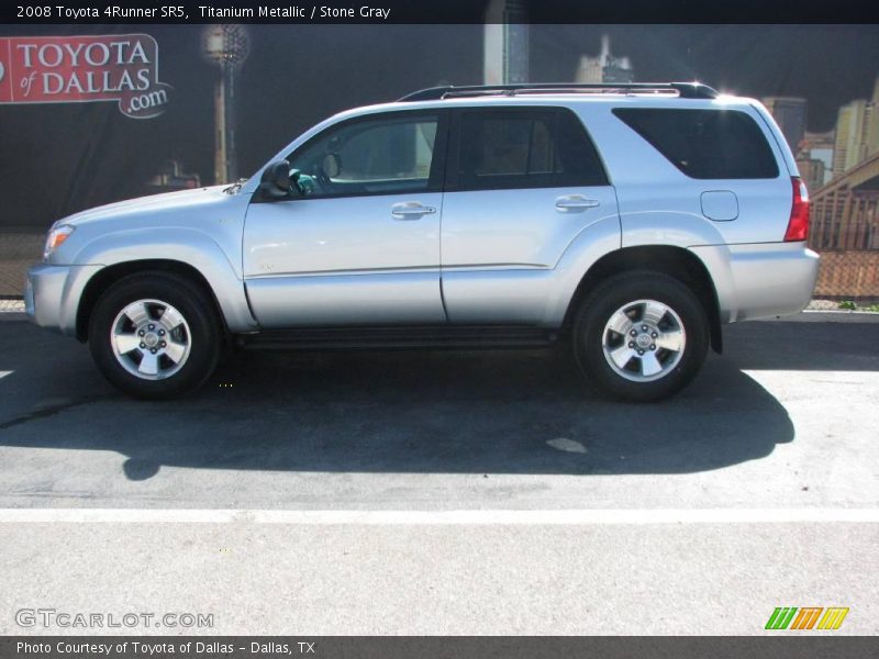 Titanium Metallic / Stone Gray 2008 Toyota 4Runner SR5