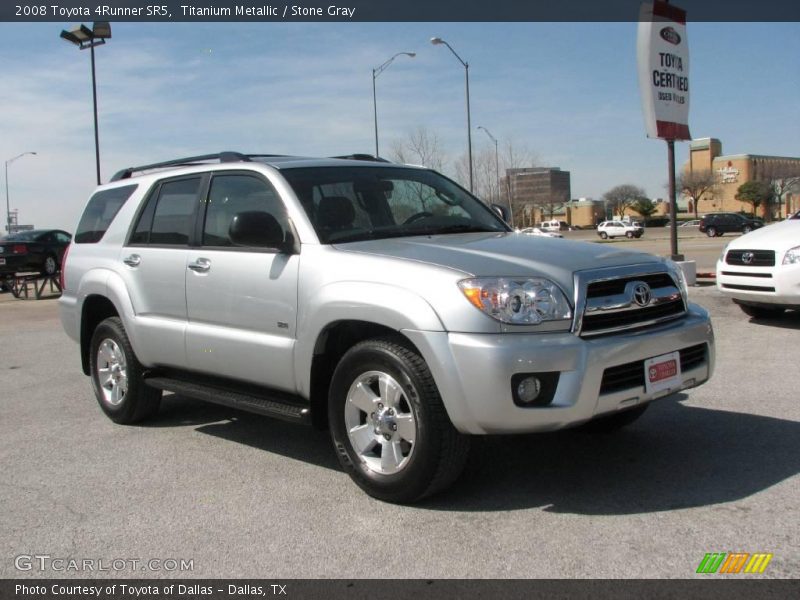 Titanium Metallic / Stone Gray 2008 Toyota 4Runner SR5