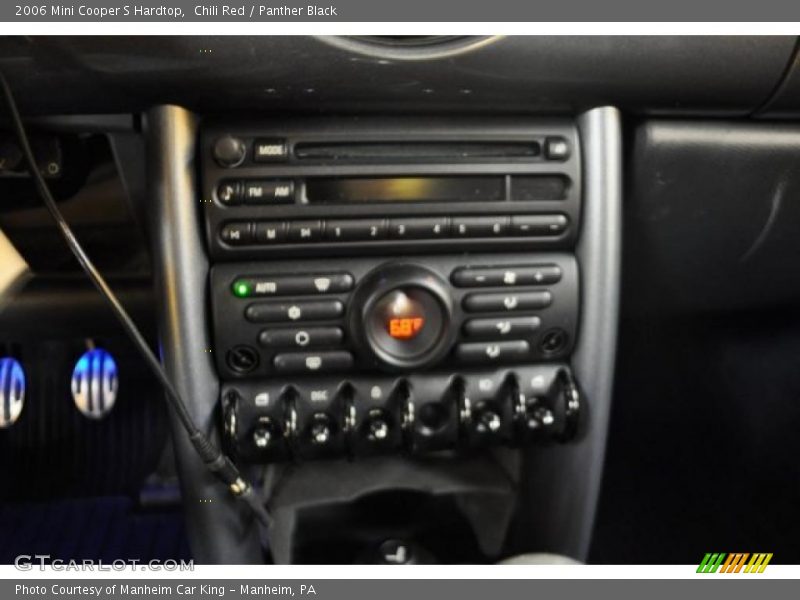 Chili Red / Panther Black 2006 Mini Cooper S Hardtop