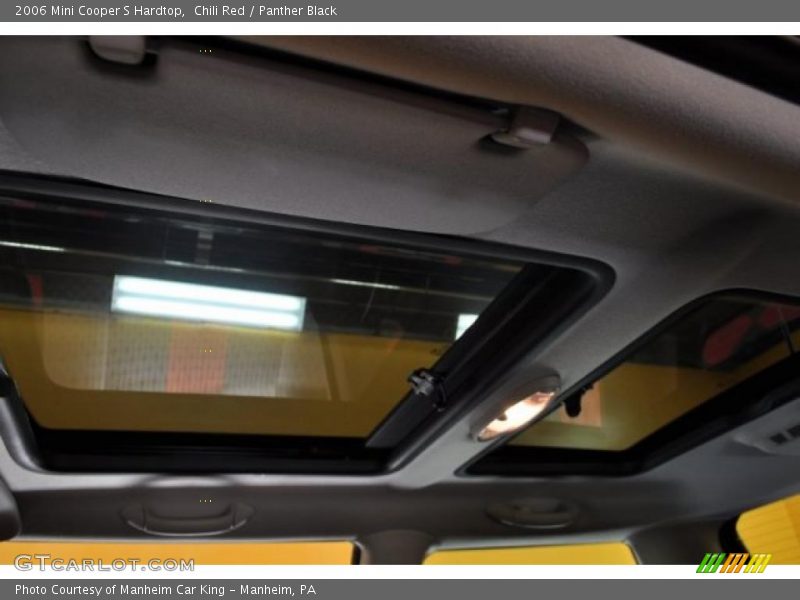 Sunroof of 2006 Cooper S Hardtop