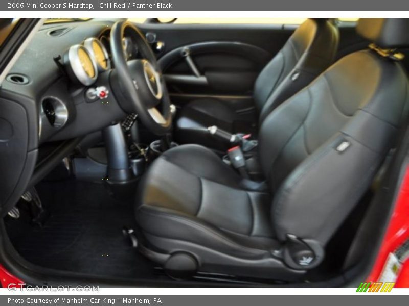  2006 Cooper S Hardtop Panther Black Interior