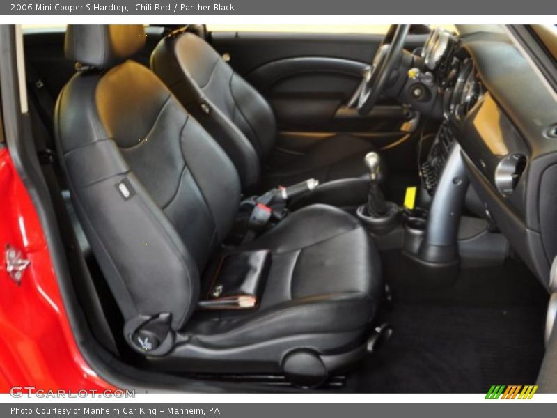  2006 Cooper S Hardtop Panther Black Interior