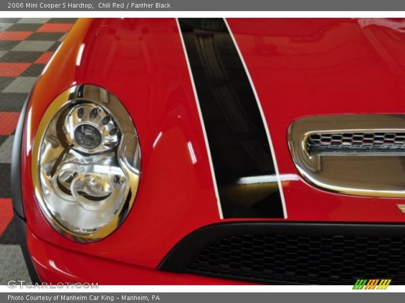 Chili Red / Panther Black 2006 Mini Cooper S Hardtop