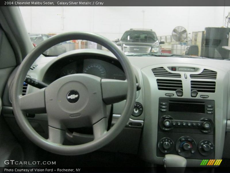 Galaxy Silver Metallic / Gray 2004 Chevrolet Malibu Sedan