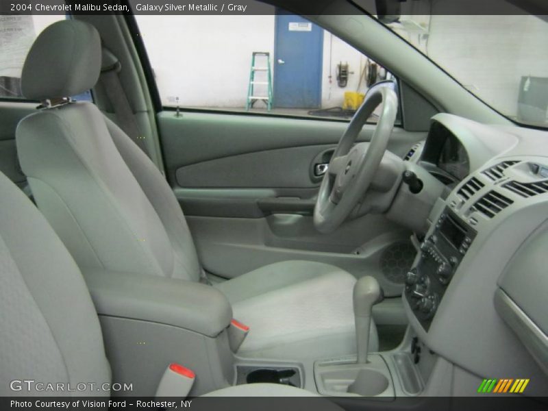 Galaxy Silver Metallic / Gray 2004 Chevrolet Malibu Sedan