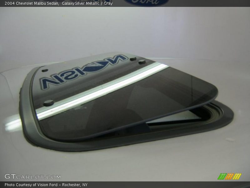 Galaxy Silver Metallic / Gray 2004 Chevrolet Malibu Sedan