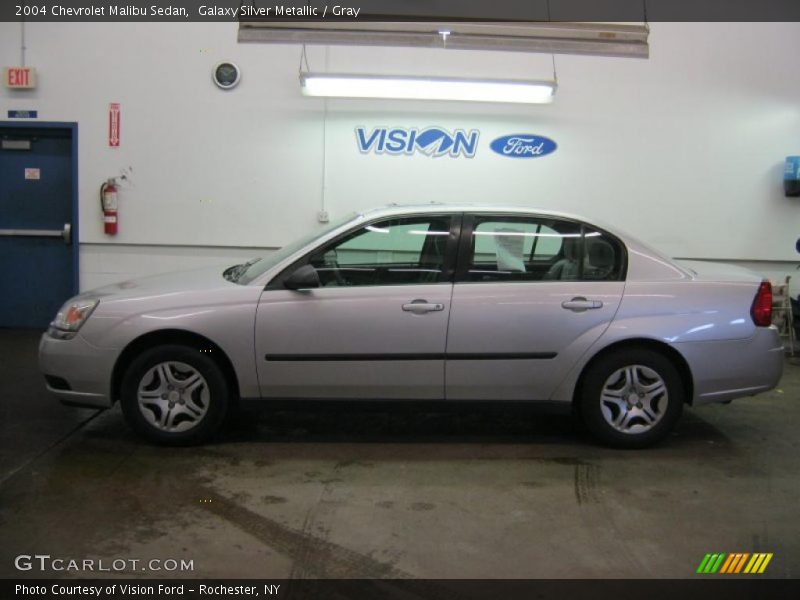 Galaxy Silver Metallic / Gray 2004 Chevrolet Malibu Sedan