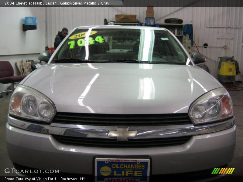 Galaxy Silver Metallic / Gray 2004 Chevrolet Malibu Sedan