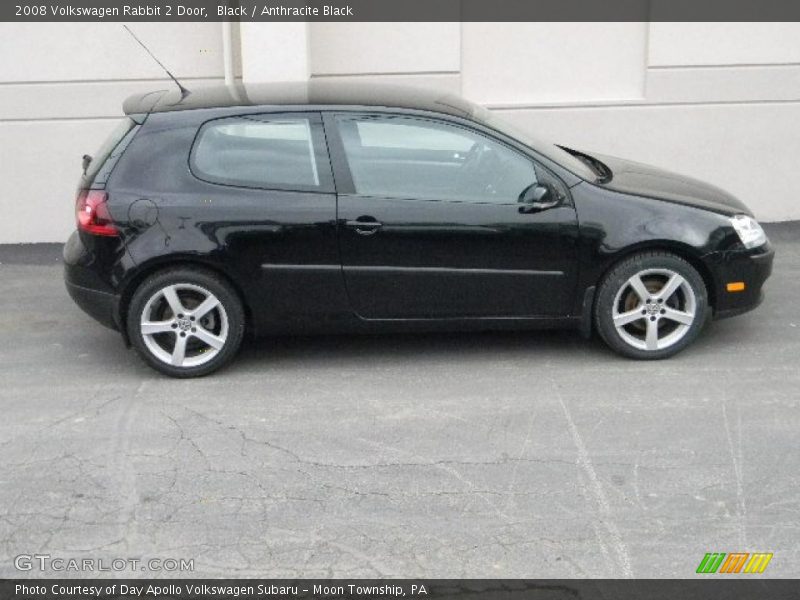 Black / Anthracite Black 2008 Volkswagen Rabbit 2 Door